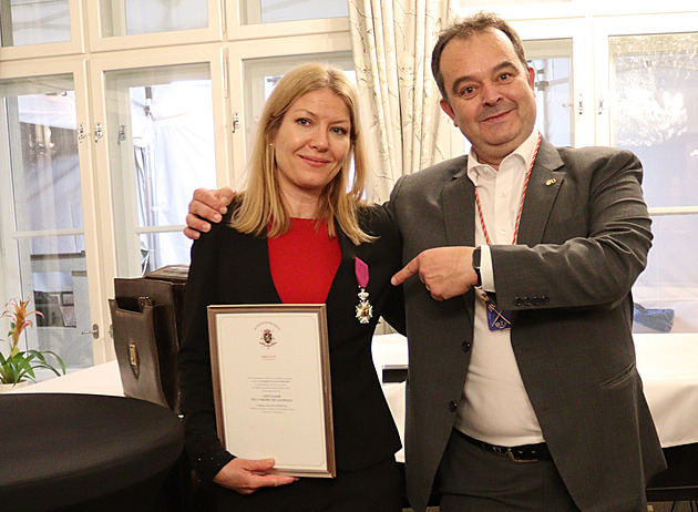 Pavla Kocourková získala nejvyšší belgické vyznamenání. Věnuje se veteránům