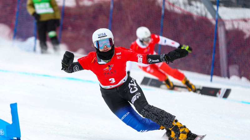 Maděrová slaví stříbro ze Světového poháru. O vítězce musela rozhodnout cílová fotografie