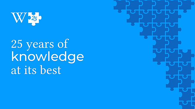 Wikipedie slaví 25 let a konečně si od AI vymohla zasloužený dárek