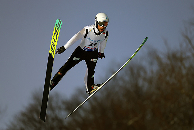 Skokan Koudelka vylepšil své sezonní maximum, na SP v Sapporu obsadil 17. místo