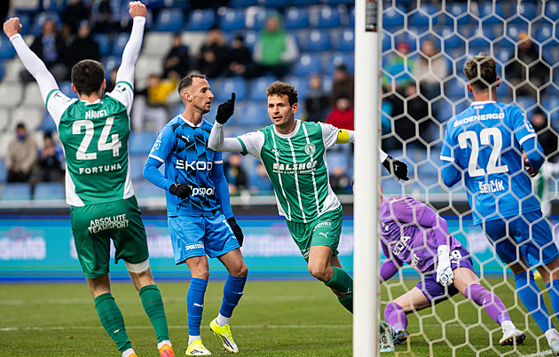 Ml. Boleslav - Bohemians 2:2, tři góly za sedm minut, hosté konečně vydřeli bod