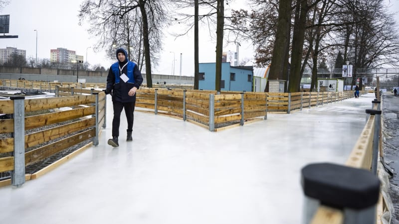 Olympijský festival v Budějovicích: Sjezdovka, kluziště i největší ledová plocha v historii