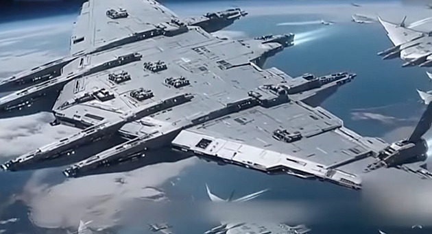 VIDEA TÝDNE: Vesmírná letadlovka, auta v lyžařské stopě a hořící led