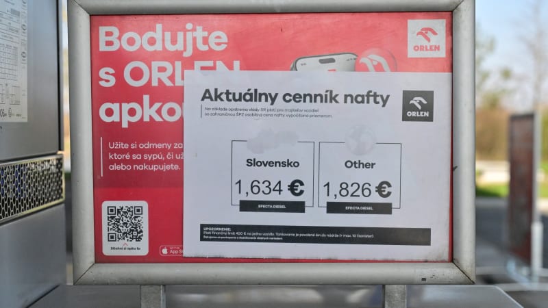 Slovenské dvojí ceny nafty porušují právo EU, vzkazuje Evropská komise. Chystá se zasáhnout