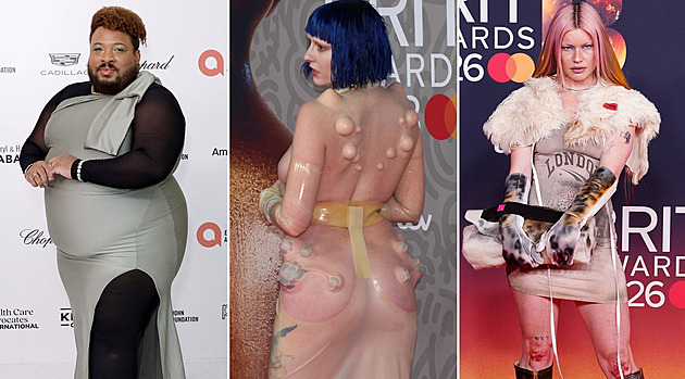 Odvážné až za hranou. Outfity celebrit, které na červeném koberci šokovaly