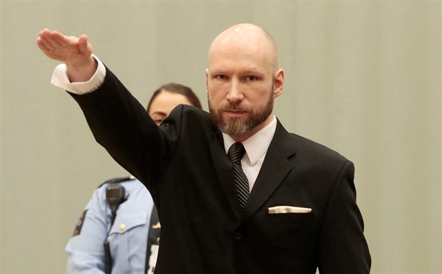 Lepší tuctově jako Jan Novák. Masový vrah Breivik si opět změnil jméno